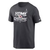 Nike Kansas City Chiefs NFL Football T-Shirt - Home Chrome Graphic - Size Men