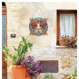 Yunzlly DIY Hanging Diamond Art Pendant Kit - 18cm Ornament - Brand New