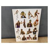 8 NBA Golden State Warriors Stephen Curry Temporary Tattoo Sheets - Brand New