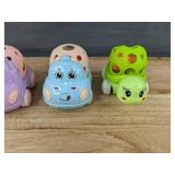 4 BeAndge Toy Car Rattles, BPA-Free - Brand New