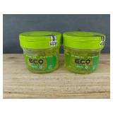2 Eco Style Olive Oil Styling Gel 12 oz - Brand New
