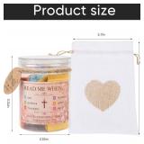 Xupingjiti Read Me When Jar Color-Coded Bible Verses Gift Set - Brand New