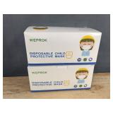 Frida Baby NoseFrida Saline Mist Inhaler & 100 WEPROK Disposable Child Protective Masks - Brand New