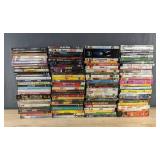 248 DVD Movie Collection - Featuring Titles like Hunger Games, Mystic River, Star Wars, Wedding Crashers, Annie, Rush Hour, Bee Movie, American Pie *C