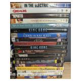 128 DVD Collection - Featuring Titles like Ice Age, Monster House, Scooby-Doo, The Office, White Collar, Harry Potter, Open Season, The Departed, 50 First Dates, King Kong *C