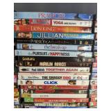 175 DVD Movie Collection - Featuring Titles like Inception, Click, Dark Knight, Step Brothers, Hurt Locker, Hitch, Toy Story 3, Lion King, Super Bad *C