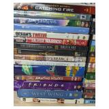 130 DVD Movie Collection Featuring Titles like Forrest Gump, Mary Poppins, The Office, West Wing, Hunger Games, Oceans 12, TMNT, Crash, 007 *C