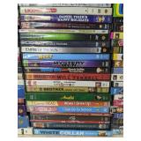 130 DVD Movie Collection Featuring Titles like Forrest Gump, Mary Poppins, The Office, West Wing, Hunger Games, Oceans 12, TMNT, Crash, 007 *C