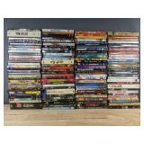 150 DVD Collection - Featuring Titles like Nancy Drew, True Blood, Any Given Sunday, I Robot, High School Musical, Bruno, Office Space *C