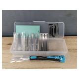 Craft Knife Set with 14 Blades & Storage Case - Brand New