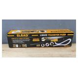 ELEAD ED70017 Liquid Transfer Pump - 7 Quarts Per Minute - 90 cm Discharge Hose - Brand New