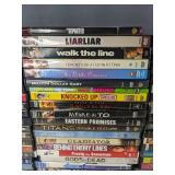 112 DVD Movie Collection - Featuring Titles Like Pirates of the Caribbean, The Incredibles, Mamma Mia!, The Departed, Liar Liar, The Incredibles, Gladiator, Memento, Knocked Up *C