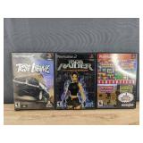 PlayStation 2, 11 Video Game Bundle - DDR, Arena Football, Guitar Hero, Road Rage, Test Drive, Sims *C