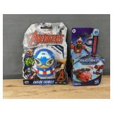 Marvel Avengers Squish Foamies Captain America & Transformers EarthSpark Toys - Brand New