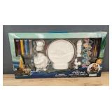 Disney Moana Paint & Style Jumbo Set Art Kit with Figurines & Glitter - Brand New