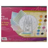 Disney Princess Paint & Style Jumbo Set, Arts and Crafts Kit - Brand New