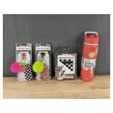 Char Charms Water Bottle Charms & Water Bottle Pouch & The Summit Simple Modern 22oz - Brand New