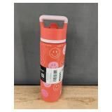 Char Charms Water Bottle Charms & Water Bottle Pouch & The Summit Simple Modern 22oz - Brand New