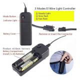 Halloween Scary LED Mask - Light Up Purge Mask for Festival Cosplay Party - Brand New