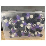 15 Halloween Miniature Skeleton Figurines - Brand New