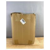 4 AmazonBasics D-Ring Binders White, Five Star 5-Subject Notebook, and 20 Hanging File Folders Black - Brand New