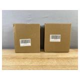 20-Pack Snack Containers with Lid - 2-Compartment, Leakproof, Portion Control - Brand New