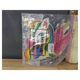 Hallmark & Nicrolandee Party Supplies - Balloons, Backdrop, Cake Topper, Table Covers - Brand New