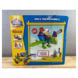 Dino Ranch Jon & Thunderbolt Figure - Brand New