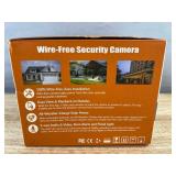 4MP Full HD Wire-Free PTZ Security Camera with Solar Power - Brand New