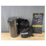 Blitzu Calf Compression Sleeves & Yes4All 15" Muscle Roller Foam Stick Kit - Brand New