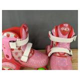 Roller Derby RD Triad Oh Strawberry Design Youth Size 11-2 Roller Skates - New