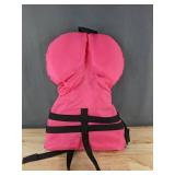 Aqua Infant Life Jacket - Pink/Purple/White - 0-30 lbs - Brand New
