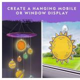 National Geographic Glow-In-The-Dark Stained Glass Craft Kit - Brand New