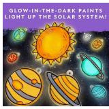 National Geographic Glow-In-The-Dark Stained Glass Craft Kit - Brand New