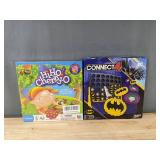 Hasbro Batman Connect 4 DC Edition & Time For Us Games Hi Ho Cherry-O - Brand New