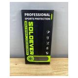 SoloEver Knee Brace with Side Stabilizers - Breathable Anti-Slip Support (Black, M) - Brand New