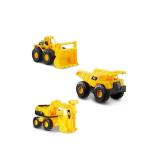CAT 7-Inch Toy Dump Truck, Loader, and Excavator Vehicles - Brand New
