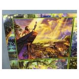 4 Disney & Thomas Kinkade Studios 500-Piece Jigsaw Puzzles - Brand New