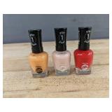 14 Sally Hansen Miracle Gel and Insta-Dri Nail Polishes - Brand New