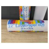 3 Melissa & Doug 12-inch Easel Paper Rolls & Make a Wind Chime Craft Kit - Brand New