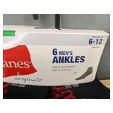 6 Pairs Hanes Originals Men