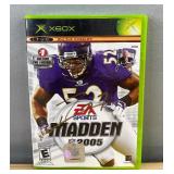 Ray Lewis Autographed Madden NFL 2005 XBOX Football Game, Baltimore Ravens *I