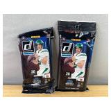 2 Brand New 2024 Donruss NFL Football Trading Card Value Packs - 30 per pack