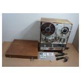 Akai X-1800SD Cross Field Super Deluxe Reel to Reel and 8 Track Tape Recorder