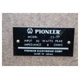 Vintage Pioneer CS-77 50W Tower Speakers