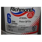 Richmond 2.5 Gallon Electric Point of Use Water Heater