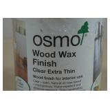 .75L Osmo Wood Wax Finish - Clear Satin