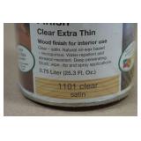 .75L Osmo Wood Wax Finish - Clear Satin