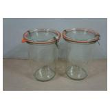 *2* Weck 3/4L Mold Canning Jars