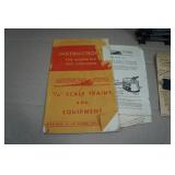 Antique American Flyer Train Set